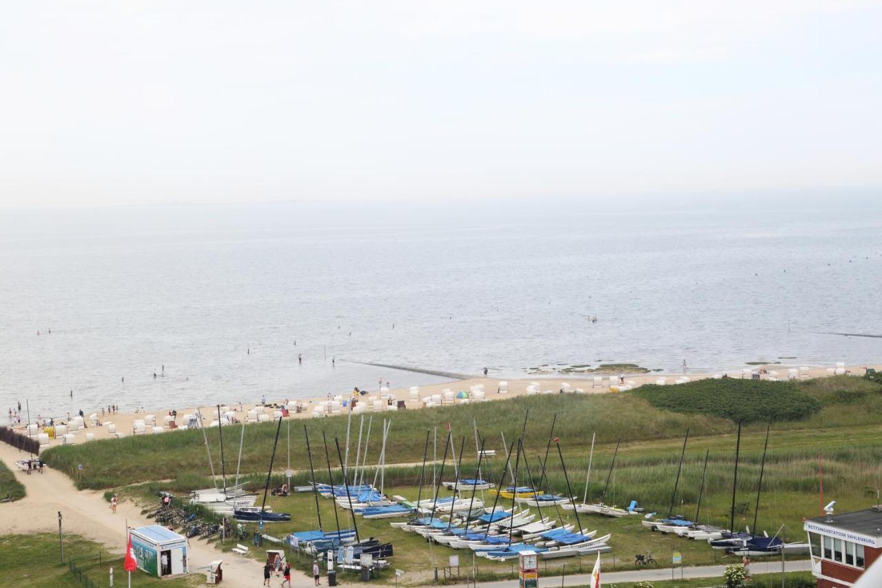 Fewo Tietjen-Lohse, Mit Meerblick, Strandhochhaus Sf09 Apartment Cuxhaven Bagian luar foto