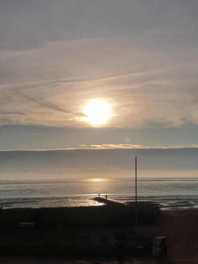 Fewo Tietjen-Lohse, Mit Meerblick, Strandhochhaus Sf09 Apartment Cuxhaven Bagian luar foto